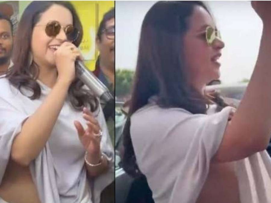 actress bhavana dress troll getting viral on social media and video getting viral bhavana answers for troll