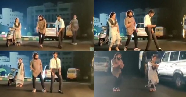 thiruchitrambalam megham karukatha song making video getting viral on social media