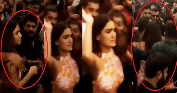 actress saniya iyyappan slapped a person who bad touched co actress