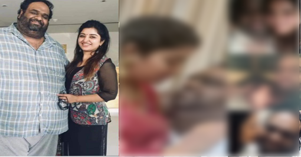 mahalakshmi kissing ravinder photos getting viral on social media and got trolled by netizens