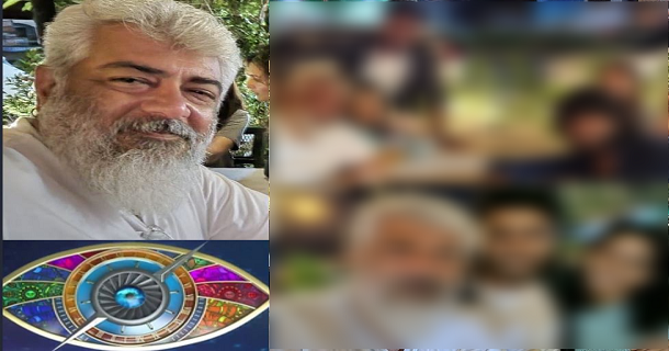 ajith kumar selfie with amir pavni and cibi photos trending