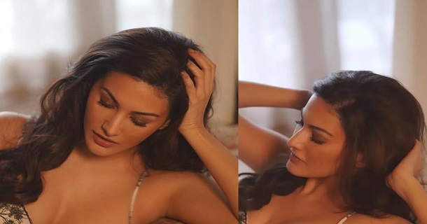 amyra dastur hot photos in short glamour gown getting viral