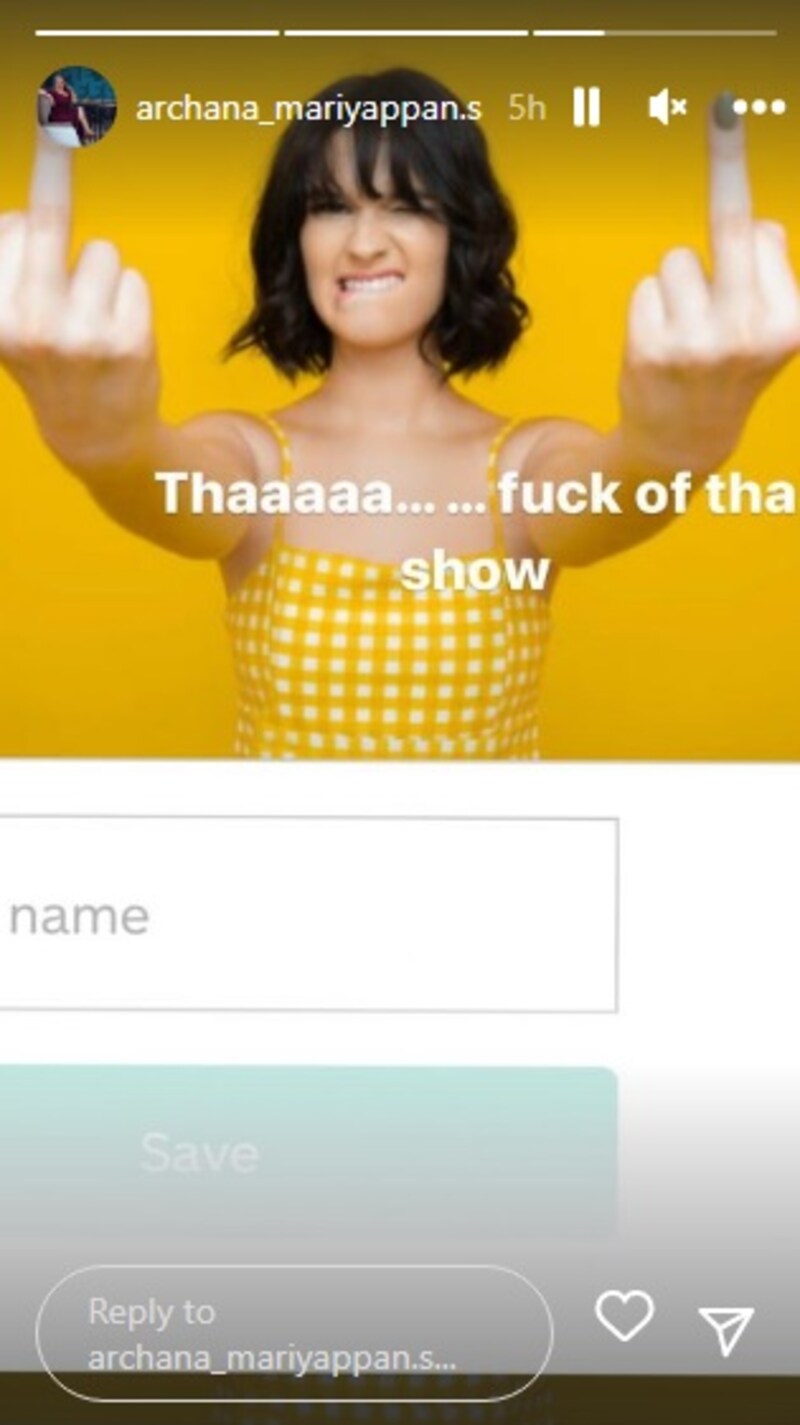 tamil actress indirect post on biggboss season 6 show getting viral on social media