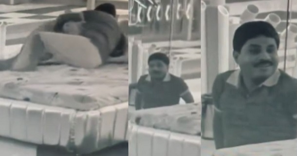 gpmuthu falls down from bed by fearing on rober master prank video getting viral