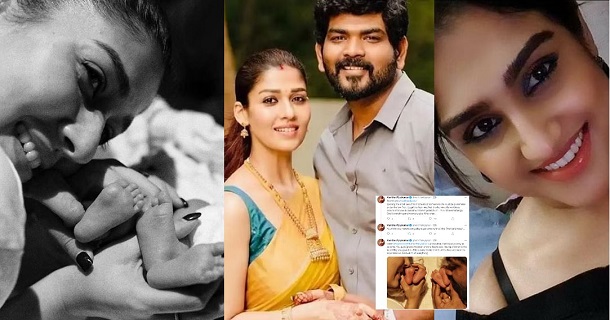 vanitha tweets and wishes for vignesh shivan and nayanthara surrogacy babies