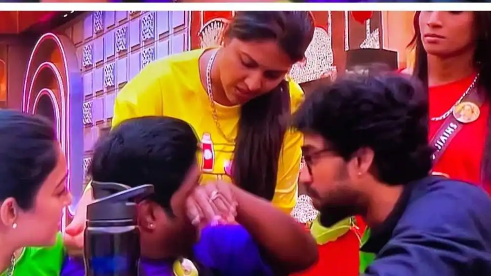 fight betweeen gpmuthu and dhanalakshmi gp muthu started crying because of dhanalakshmi