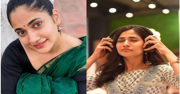 losliya in ad shoot due to no chances for movies