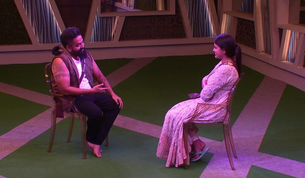 rachitha mahalakshmi warns robert master in smoother way