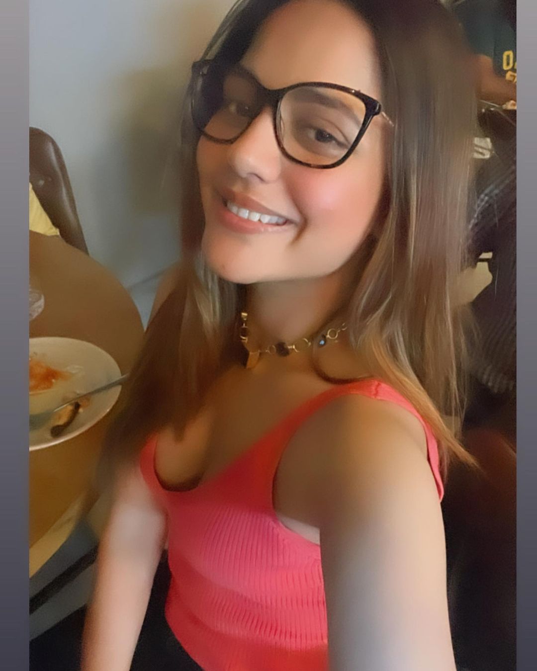 aishwarya dutta hot photos in glamour shining dress