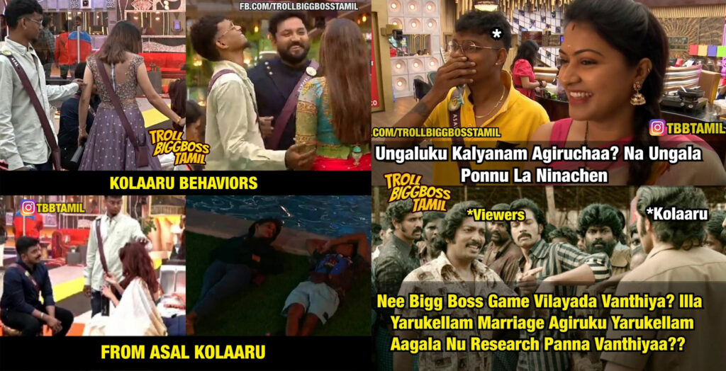 asal kolar behaviour on female contestants in house videos getting viral