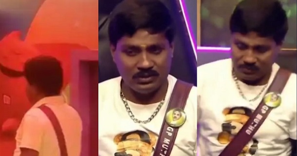gpmuthu out of biggboss house fake video getting viral