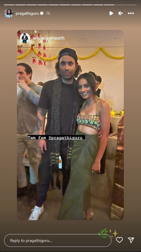 pragathi guruprasad latest photos in full glamour getting viral