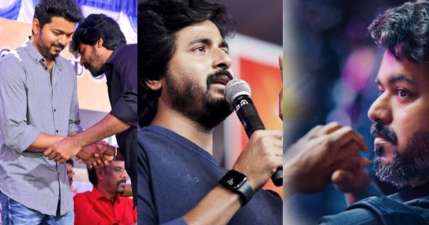 sivakarthikeyan trolls thalapathy vijay for not acting in good films video getting viral