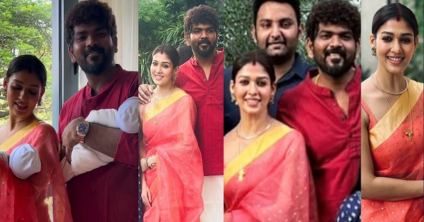 vignesh shivan and nayanthara celebrated diwali this year with their twin babies