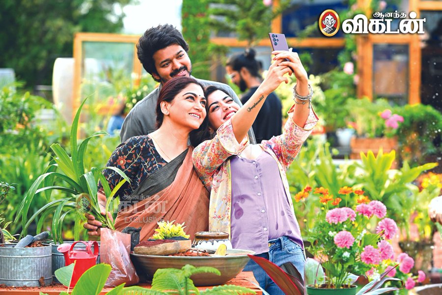 varisu movie latest exclusive photos getting trend on twitter