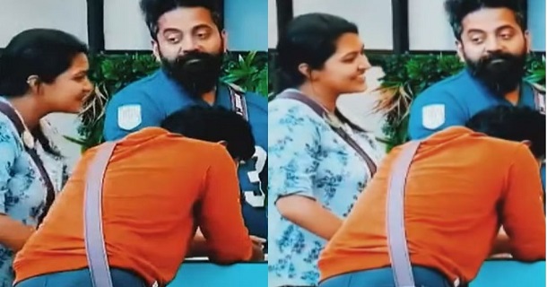 robert master looking rachitha mahalakshmi romantic video getting viral