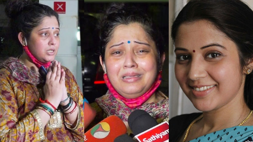 actress vijayalakshmi speaks about seeman comparing nayanthara simbu love story video viral