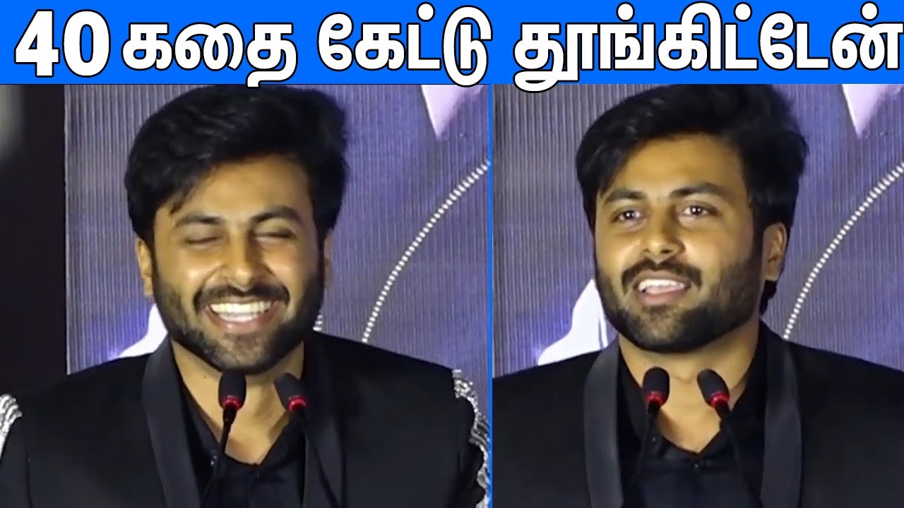 ashwin kumar stumbled in sembi audio launch kamal advises and appreciates viral video