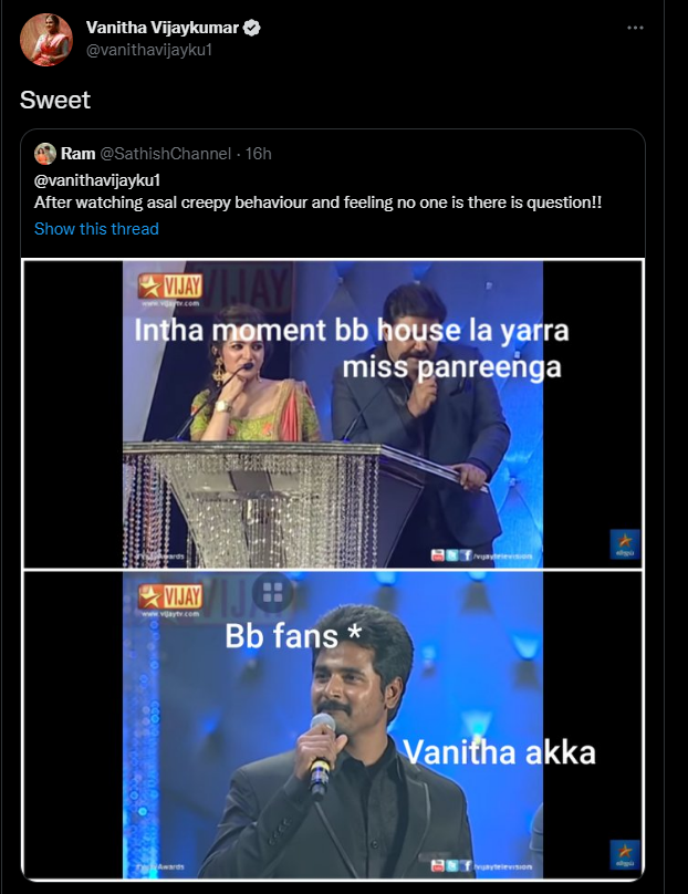 vanitha speaks about asal kolar behaviour with niva video getting viral