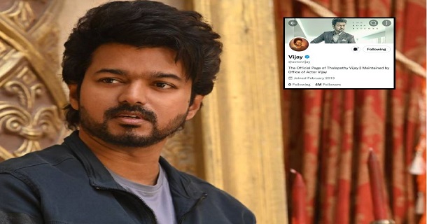 thalapathy vijay surprises his diehard fan by changing his dp