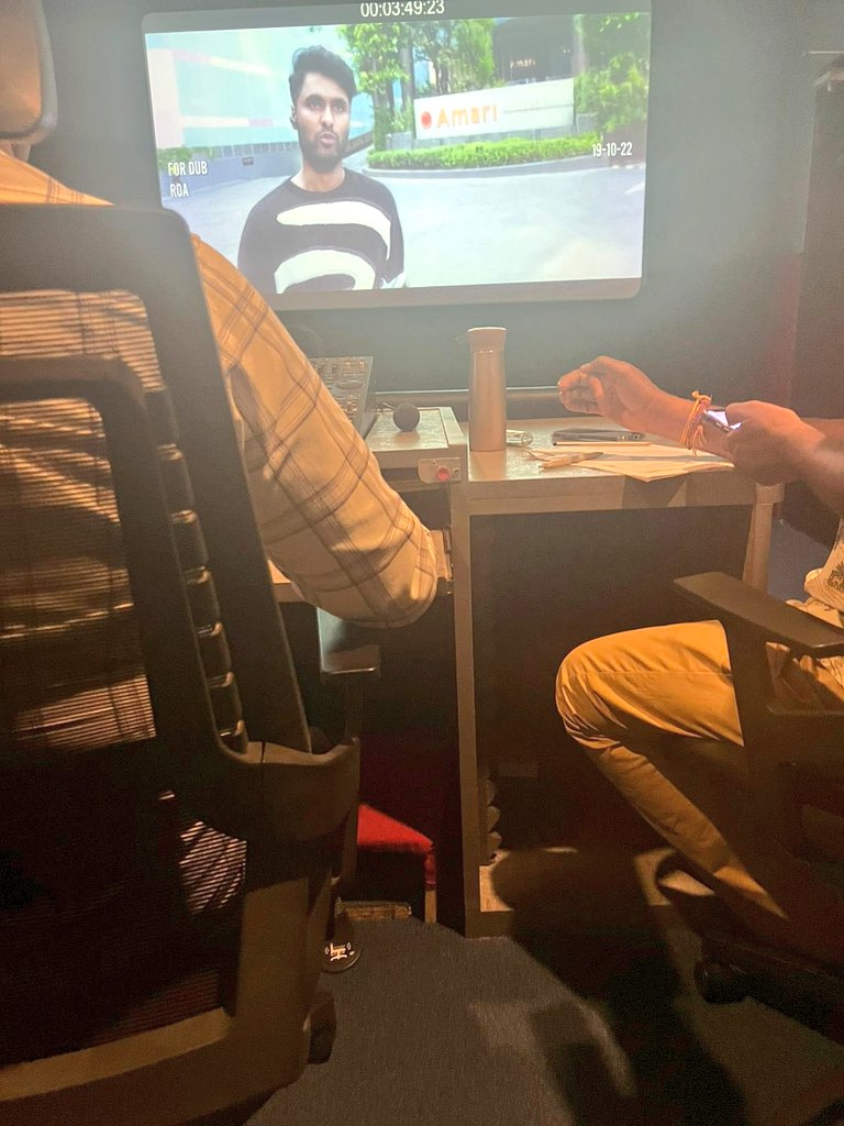 amir acting scene in thunivu movie photos becoming viral