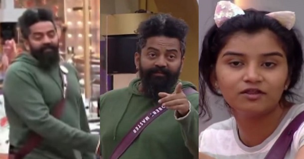 robert master caught speaking illegal words in fight with dhanalakshmi video getting viral