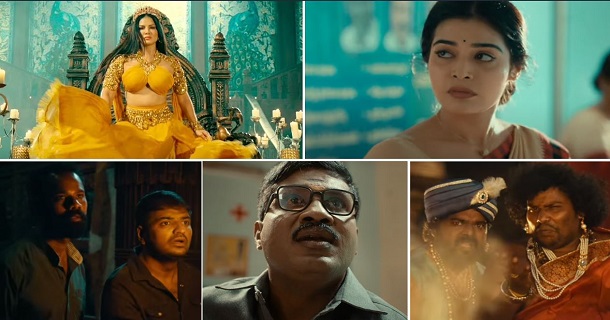 sunny leone and sharsha gupta starring oh my ghost trailer video viral