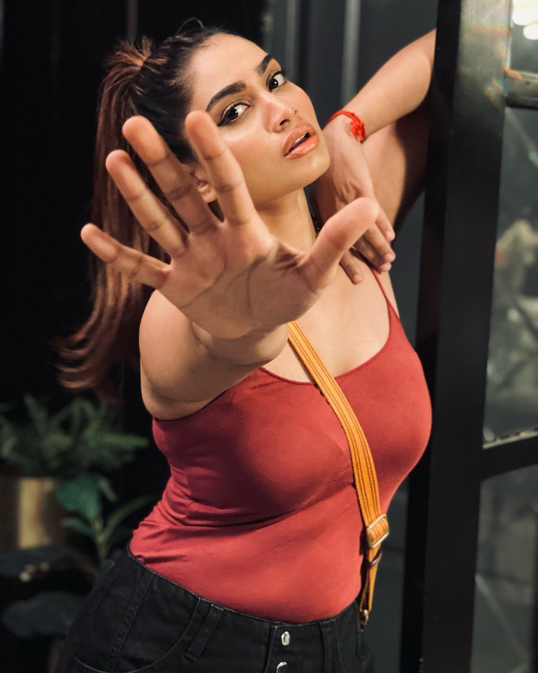 shivani narayanan hot photos in glamour dress