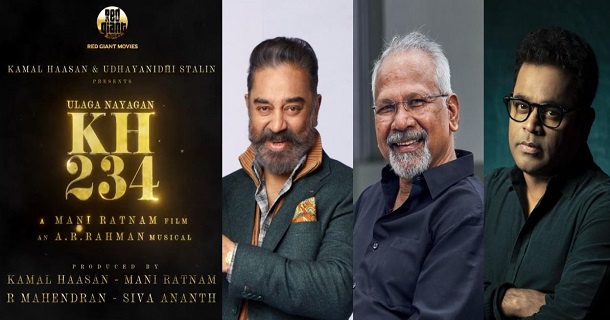 maniratnam directorial ARrahman musical kamal haasan starring KH234 movie update has been released video getting viral