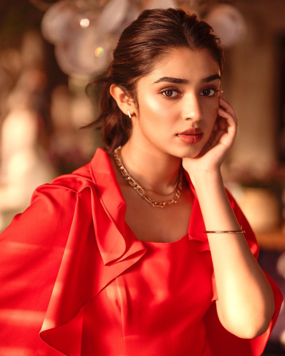 krithi shetty hot photos in modern stylish dress getting viral