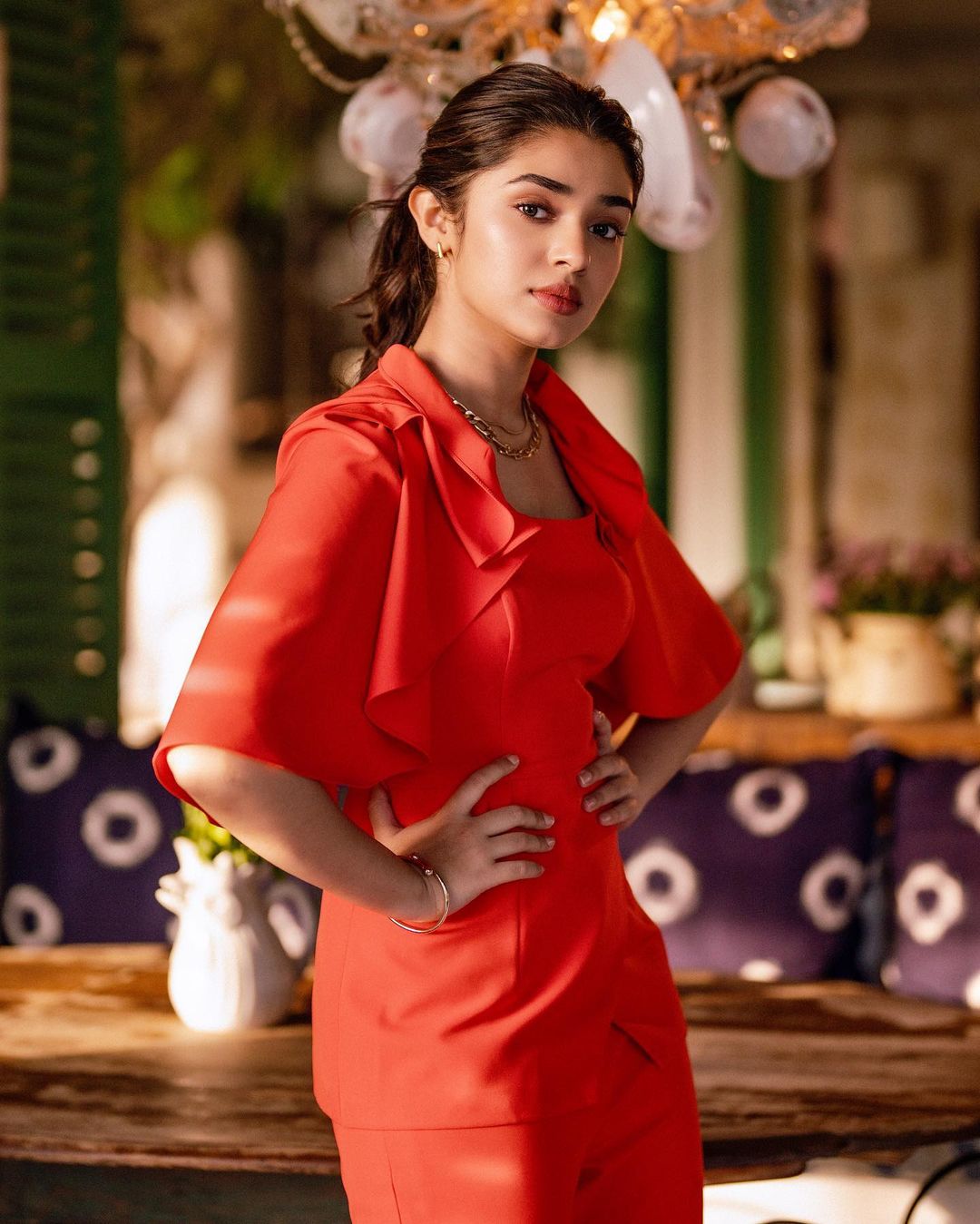 krithi shetty hot photos in modern stylish dress getting viral