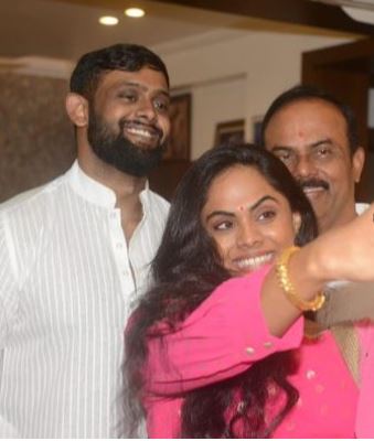 actress radha son unseen photo getting viral on social media