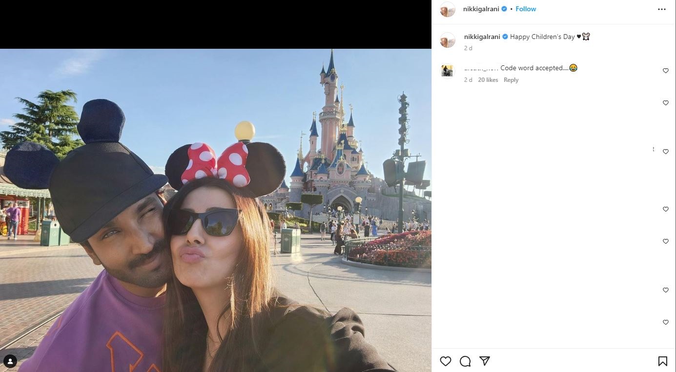 nikki galrani opens up about news spreading about her preganancy 