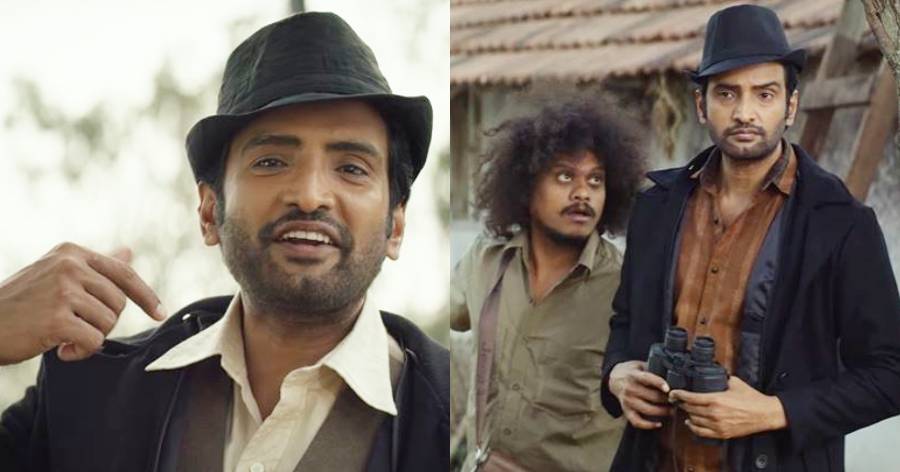 santhanam caught in issue for catching tiger tail and posting video of it