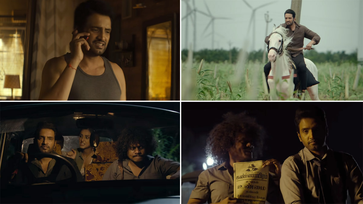 santhanam speech in agent kannayiram press meet getting viral on social media