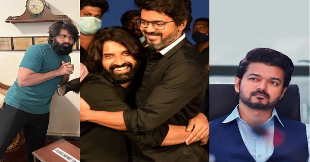 thalapathy vijay varisu second single song set photos posted by jani master