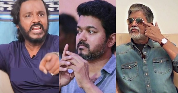 praveen gandhi trolls about vijay serving his fans video getting viral