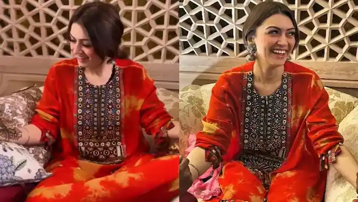 hansika marriage rituals started with mehandi function video getting viral on social media