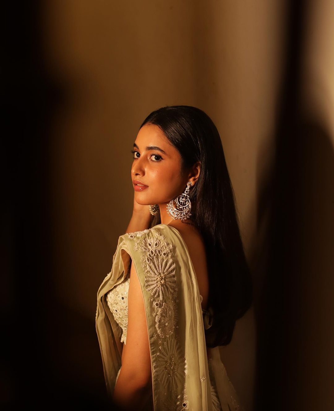 priyanka mohan hot photos in grand lehenga dress