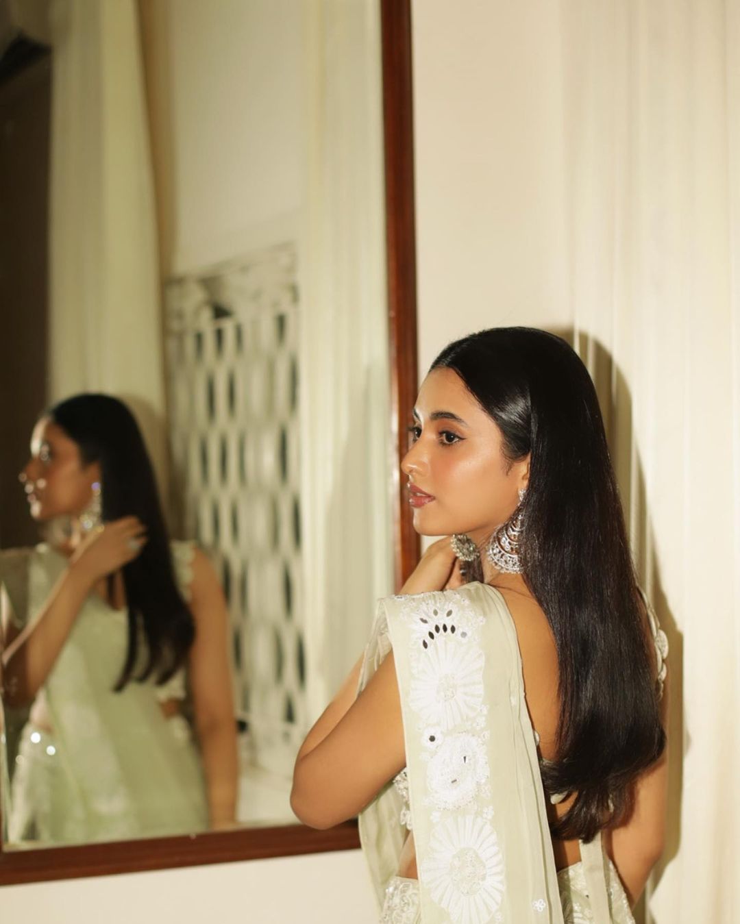 priyanka mohan hot photos in grand lehenga dress