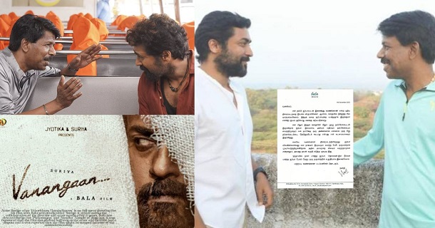 suriya is out of bala vanangaan movie bala reason press release getting viral on social media