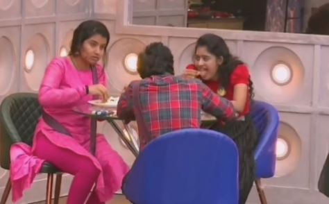 janany talks about groupism and now speaking about nomination with amuthavanan and dhanalakshmi in codeword