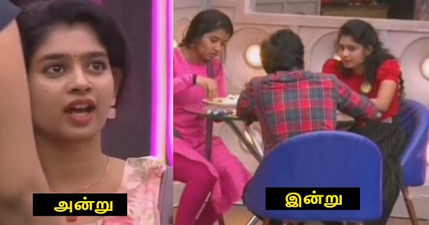 janany talks about groupism and now speaking about nomination with amuthavanan and dhanalakshmi in codeword