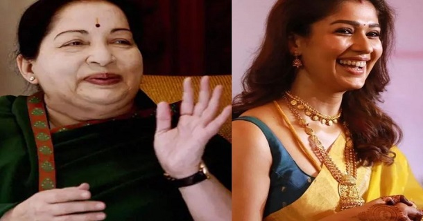 jayalalitha pic with nayanthara getting viral on social media