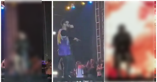 jonita gandhi singing and dancing in hot and glamour dress with anirudh