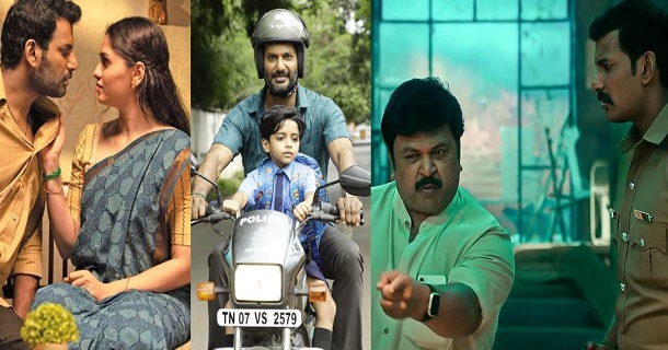 laththi trailer video getting trending and views on social media 