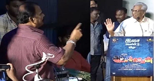 bayilvaan ranganathan and k rajan fight straight in function and shouting bad words video viral
