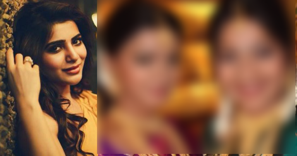 samantha took photo with popular vj before started doing movies and acting