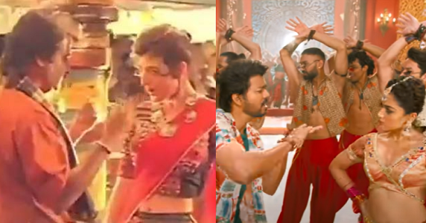 varisu ranjithame and thalapathy raakamma kaiya thattu song sync video getting viral on social media
