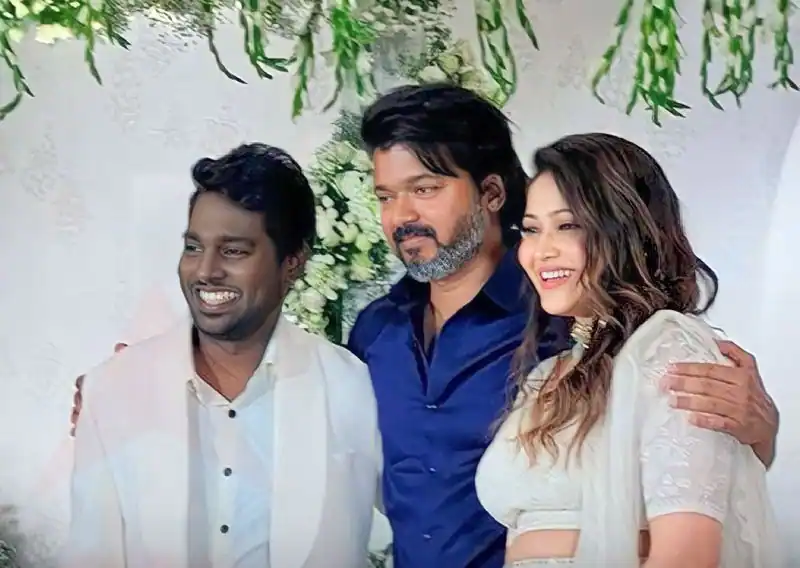 thalapathy vijay in priya atlee baby shower function video getting viral